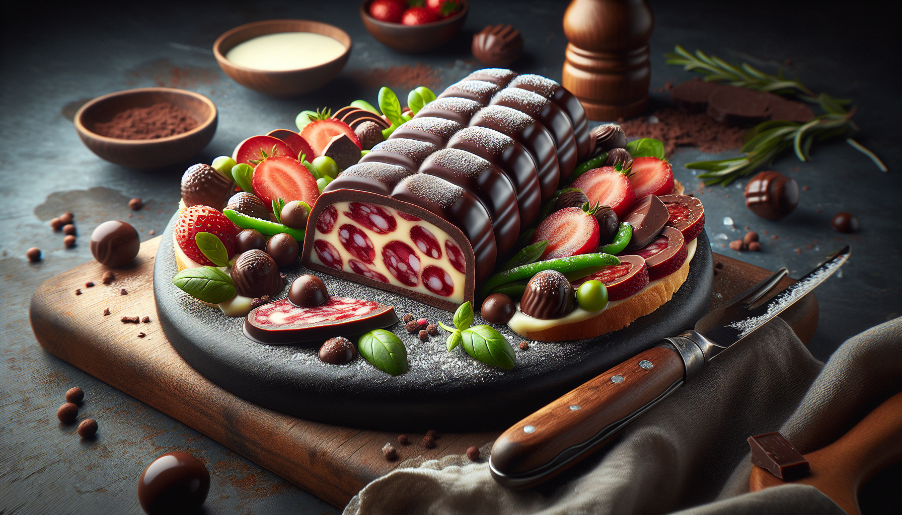 salame di cioccolato ricetta